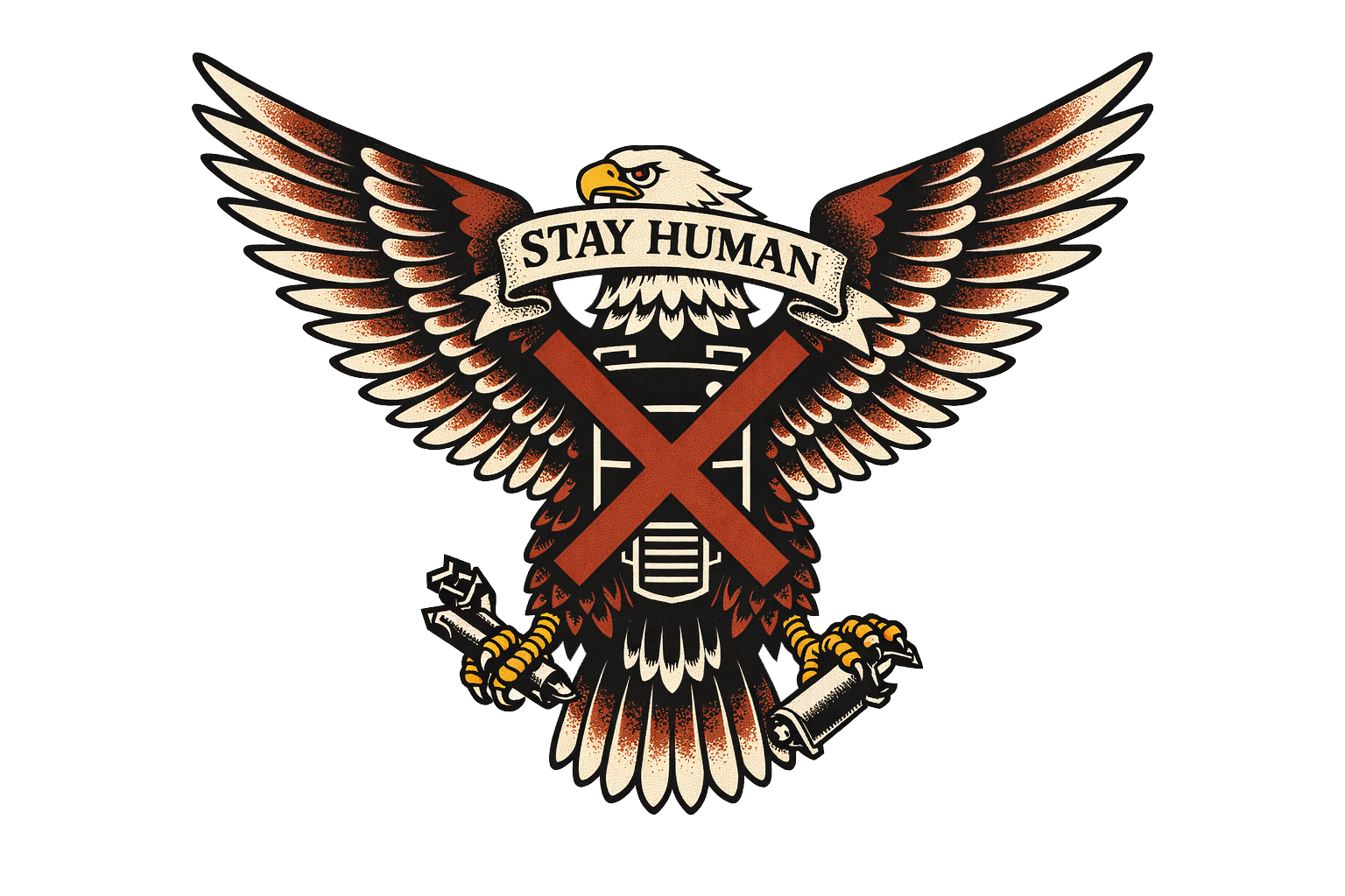 The Vigilant Eagle — Stay Human